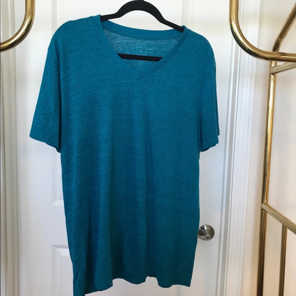 Urban Outfitters BDG Aqua V Neck Tee